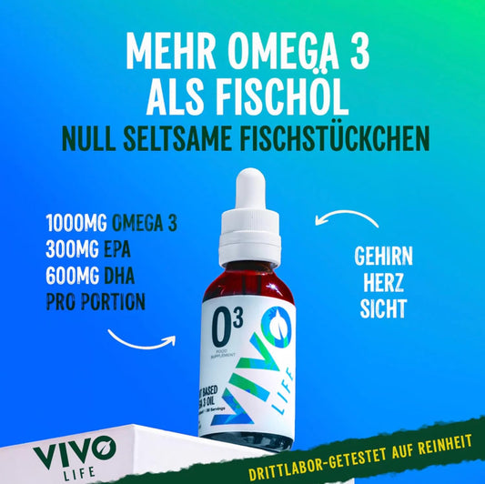 Pflanzliches Omega 3 60ml Öl