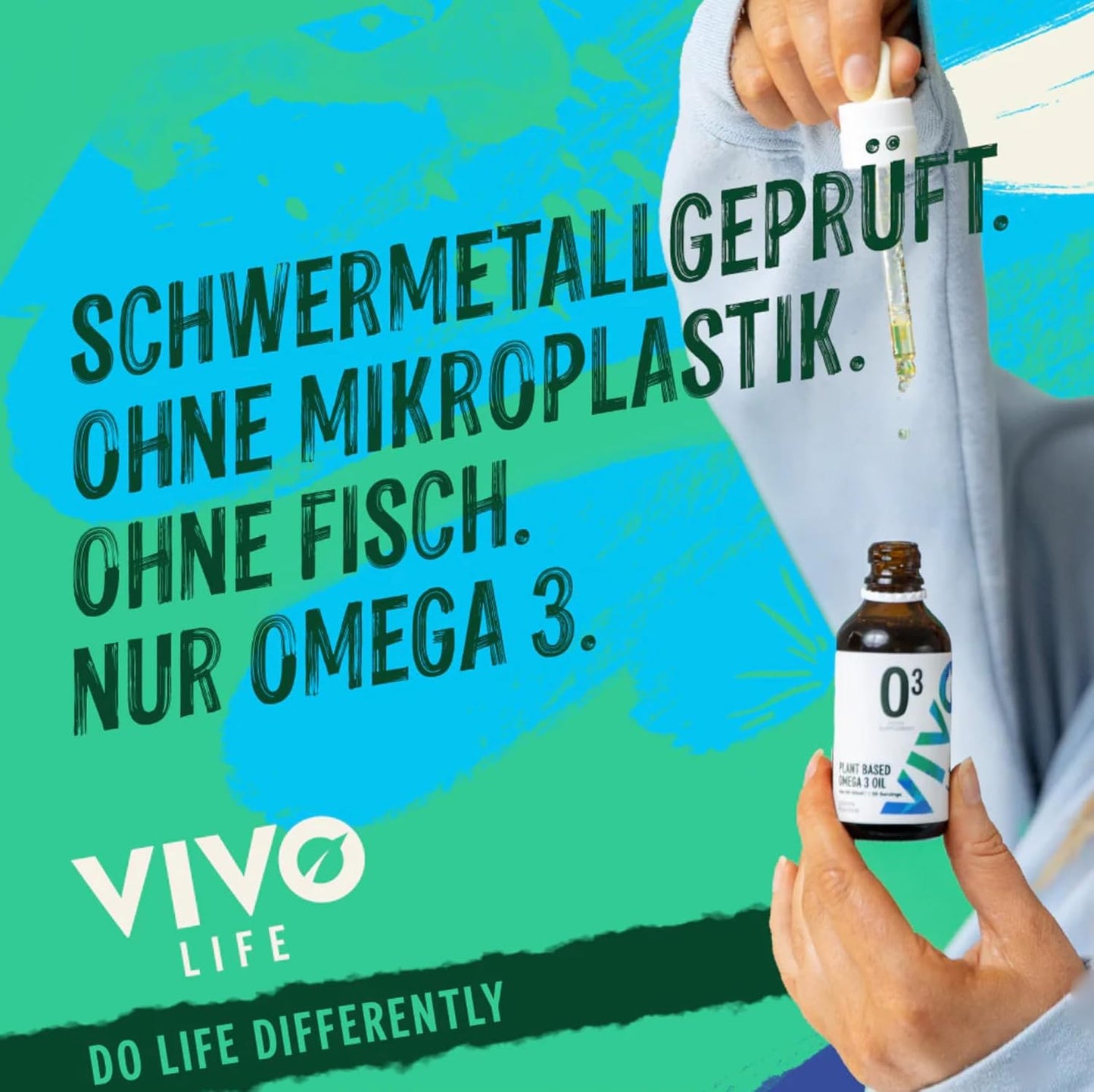 Pflanzliches Omega 3 60ml Öl
